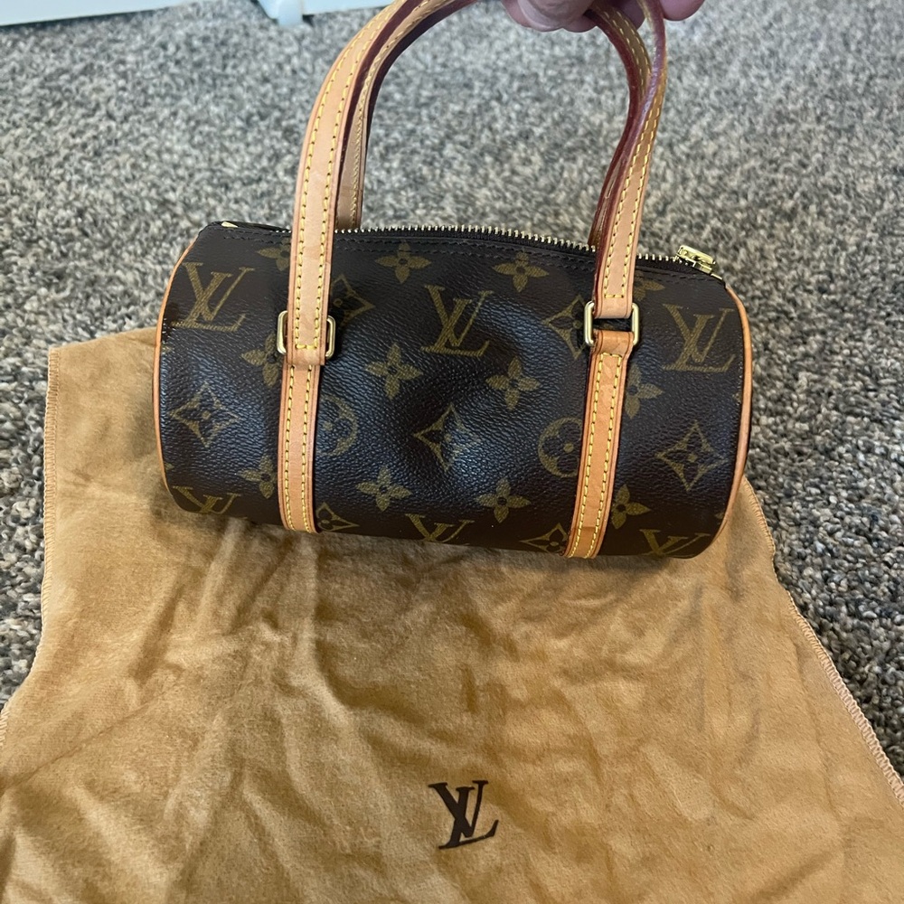 Louis Vuitton Monogram Mini Barrel Bag - Brown and Tan